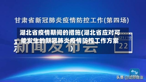 湖北省疫情期间的措施(湖北省应对可能发生的新冠肺炎疫情防控工作方案)-第1张图片