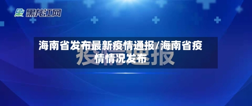 海南省发布最新疫情通报/海南省疫情情况发布-第2张图片