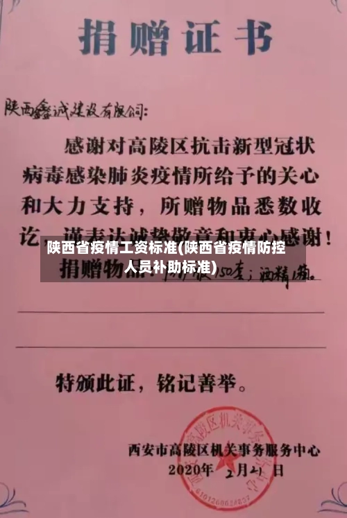 陕西省疫情工资标准(陕西省疫情防控人员补助标准)-第1张图片