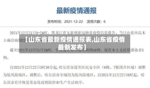 【山东省最新疫情通报表,山东省疫情最新发布】-第2张图片