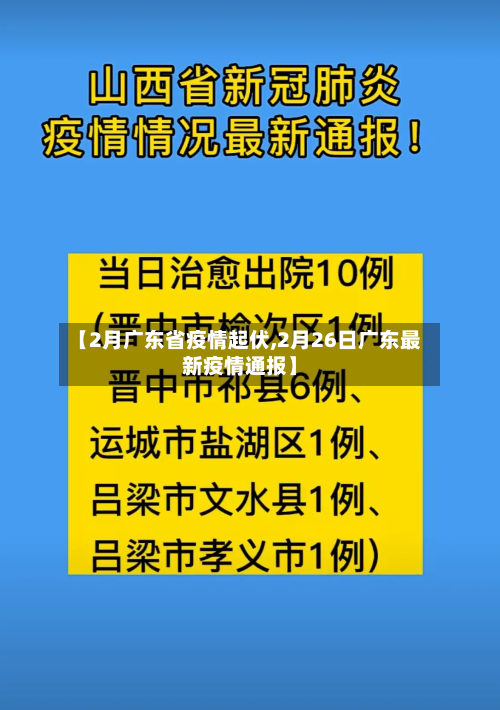 【2月广东省疫情起伏,2月26日广东最新疫情通报】-第1张图片