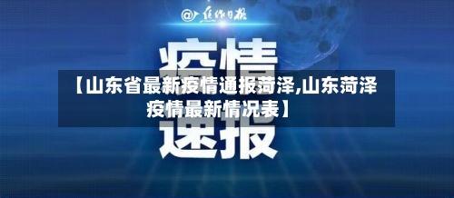 【山东省最新疫情通报菏泽,山东菏泽疫情最新情况表】-第1张图片