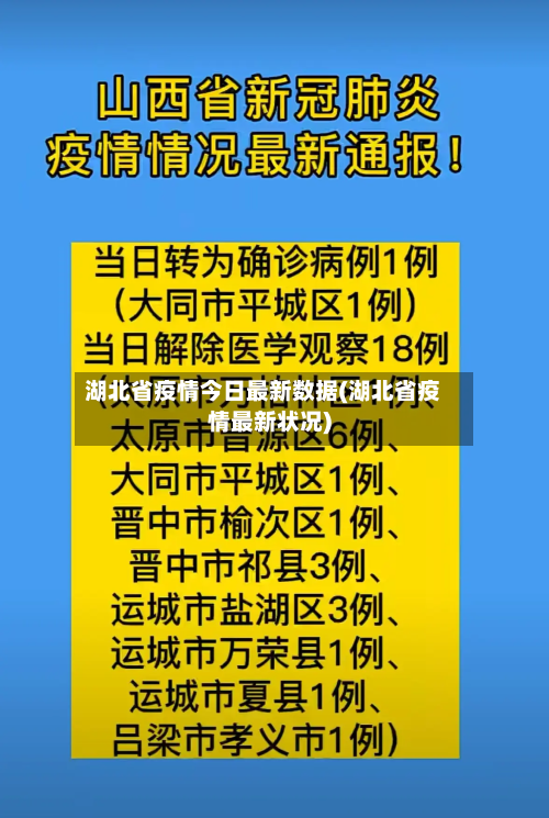 湖北省疫情今日最新数据(湖北省疫情最新状况)-第2张图片