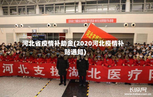 河北省疫情补助金(2020河北疫情补贴通知)-第1张图片