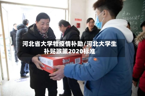 河北省大学牲疫情补助/河北大学生补贴政策2020标准-第2张图片