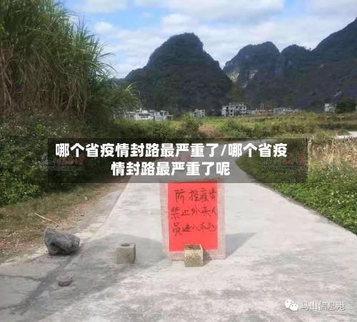 哪个省疫情封路最严重了/哪个省疫情封路最严重了呢-第3张图片