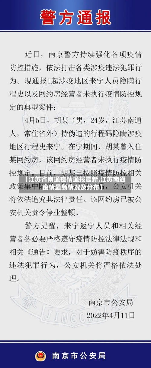 【江苏省南通疫情通报最新,江苏南通疫情最新情况及分布】-第1张图片