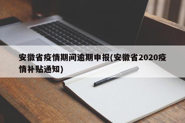 安徽省疫情期间逾期申报(安徽省2020疫情补贴通知)