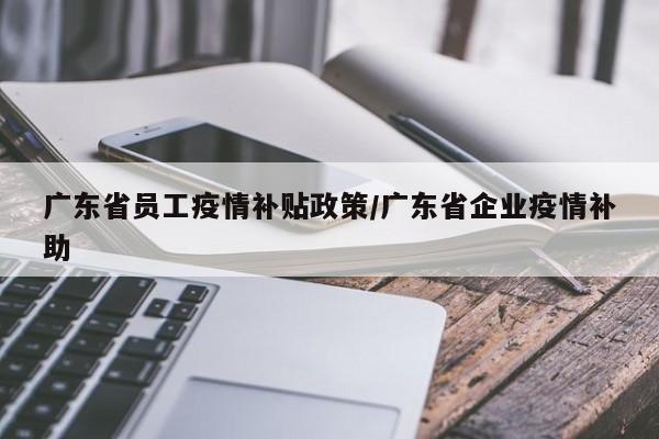 广东省员工疫情补贴政策/广东省企业疫情补助